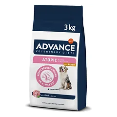 Advance Atopic Dog Med/Max Sausas maistas vidutinių ir didžiųjų veislių šunims sergantiems dermatoze su triušiena 3 kg