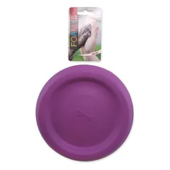 Dog Fantasy EVA skraidanti lėkštė šunims, violetinė, 22 cm — 3 nuotrauka