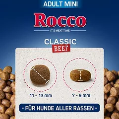 Rocco Adult MINI Classic su jautiena ir vištiena, sausas maistas šunims — 4 nuotrauka