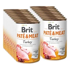 BRIT PATE & MEAT TURKEY 18x400g