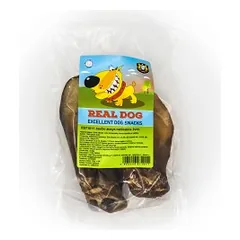 Real Dog jaučio ausys natūralios 2vnt.