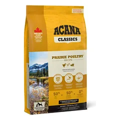 Acana Prairie Poultry begrūdis sausas maistas šunims 2kg, 9.7kg