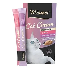 Miamor Cat Snack Malt Cream & Malt-Käse Multibox