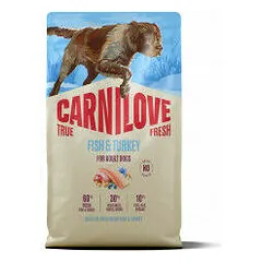 Carnilove Dog True Fresh Adult su žuvimi ir kalakutiena, sausas maistas šunims 4 kg — 3 nuotrauka