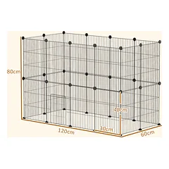 Smulkių gyvūnų narvas 0,72 m² — 3 nuotrauka
