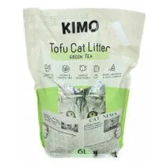 Kimo tofu kraikas katėms su žaliosios arbatos ekstraktu 2,5 kg (6 l) — 2 nuotrauka