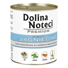 Konservai šunims su ėriena Dolina Noteci Premium 800 g