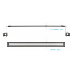 Šviestuvas akvariumams, 68 W, 98-111 cm