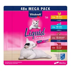 Vitakraft Cat Liquid-Snack skystas skanėstas katėms, rinkinys — 3 nuotrauka
