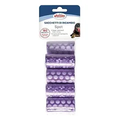 RECORD PURPLE SPOT WASTE BAGS 27.5*30.5 CM 9x20pcs.