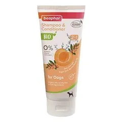 Šampūnas šunims – Beaphar BIO šampūnas ir kondicionierius 2 viename, 200 ml