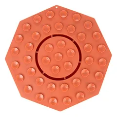 TIAKI silikoninis lėtai ėsti skatinantis dubenėlis Mandala, 200 ml — 2 nuotrauka