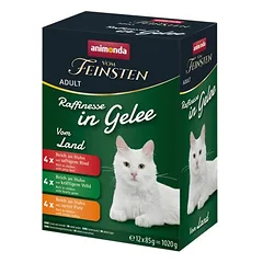 animonda vom Feinsten Adult Raffinesse in Gelee 12 x 85 g