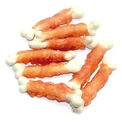 Record WeliSnack Chicken Wraps With Calcium papildomas pašaras šunims, 75 g — 2 nuotrauka