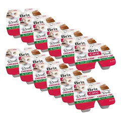 BRIT Care Cat Real Chicken Loaf 24x37g vištienos paštetas katėms