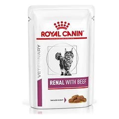 Royal Canin Veterinary Feline Renal padaže, drėgnas maistas katėms — 3 nuotrauka