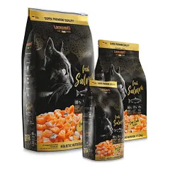 Leonardo Fresh Salmon sausas pašaras su lašiša katėms