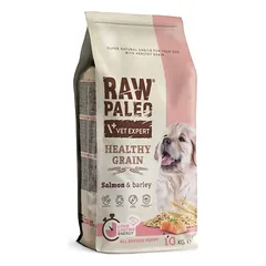 Raw Paleo sausas maistas šuniukams su lašiša ir miežiais 10kg