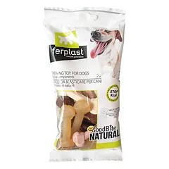 Ferplast Kauspielzeug für Hunde in verschiedenen NATURAL BONE