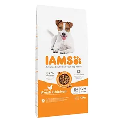 IAMS Advanced Nutrition Senior Small & Medium Dog 8+ su vištiena, sausas maistas šunims, 5 - 9,9 kg — 4 nuotrauka