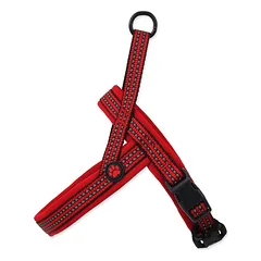 Active Dog Harness Neoprene S diržas šunims su atšvaitais, raudonas, 1,5 cm, 45-55 cm — 2 nuotrauka