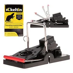 Spąstai pelėms plastikiniai 10x5 cm KELTIN K02505 — 3 nuotrauka
