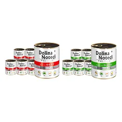 Dolina Noteci PREMIUM su daug jautienos ir žvėrienos 24x800g