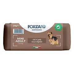 Forza10 Mini Adult sausas maistas suaugusiems mažų veislių šunims su ėriena ir ryžiais, 2 kg — 3 nuotrauka