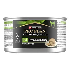 PRO PLAN Veterinary Diets HA Hypoallergenic drėgnas šunų maistas putėsiai 195g