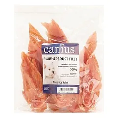 Canius vištienos krūtinėlės filė, skanėstai šunims, 50 - 79 g — 2 nuotrauka