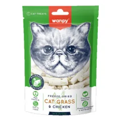 Wanpy Freeze Dried Cat Grass liofilizuoti katžolės skanėstai katėms, 20 g