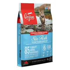 ORIJEN Six Fish Cat sausas pašaras katėms nuotrauka