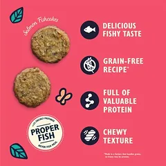 Lily's Kitchen Fishcakes su lašiša, skanėstai šunims, < 79 g — 3 nuotrauka