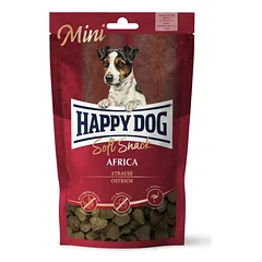 HAPPY DOG Soft Snack Mini Africa 100 g strutis