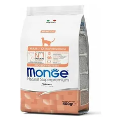 Monge Adult Monoprotein su lašiša, sausas maistas katėms 0,4 kg