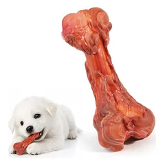 Yiankon kramtomasis žaislas šunims 15 cm, natūralios gumos kaulas