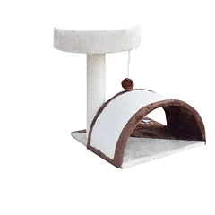 Draskyklė 43 cm., baltos/rudos spalvos — 3 nuotrauka