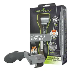 FURminator Adjustable Dematter įrankis šunims ir katėms