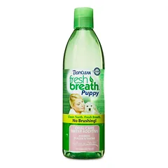 Tropiclean Water Additive Fresh Breath Puppy - natūralus vandens priedas šuniukų burnos higienai, 473ml — 2 nuotrauka
