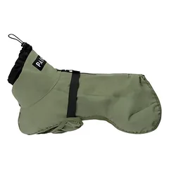 PAIKKA Hunde Regenmantel reflektierend "Visibility Raincoat" grün