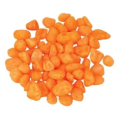HapPet švytintys akmenukai oranžiniai 1,5cm 500g