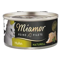 MIAMOR Feine Filets Naturell Chicken 80g vištienos savo padaže