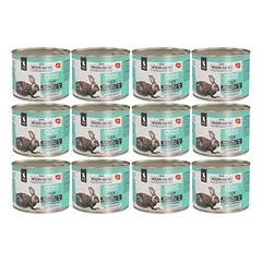 WIEJSKA ZAGRODA monoproteinas triušiena drėgna maisto produktas kačiukams 12x200 g
