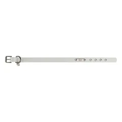 TRIXIE CityStyle antkaklis, PVC, S-M: 30-37 cm/20 mm, šv. pilkas — 3 nuotrauka