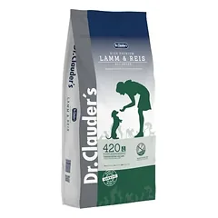 DR. CLAUDER’S SENSITIVE sausas maistas suaugusiems šunims su ėriena ir ryžiais 15 kg