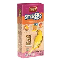 Vitapol Standard lazdelių kanarėlėms, papildomas maistas 3in1 su medumi, kiaušiniu, vaisiais, 90 g
