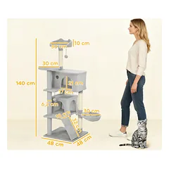 Kačių draskyklė 140 cm — 3 nuotrauka
