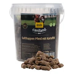 Caniland Soft Happen su arkliena, begrūdžiai skanėstai šunims — 3 nuotrauka