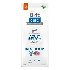 BRIT CARE Adult HP Large Breed Lamb & Rice sausas maistas šunims