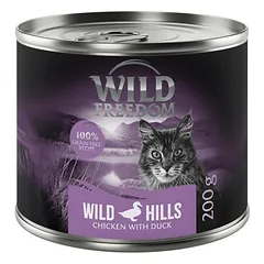 Kombinuotas rinkinys: Wild Freedom Adult 6 x 200 g / 6 x 400 g – begrūdis drėgnas maistas katėms, 400 - 499 g — 3 nuotrauka